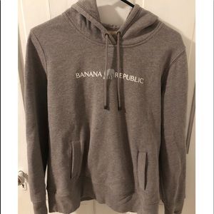 Banana Republic Light Brown Hooded Pullover